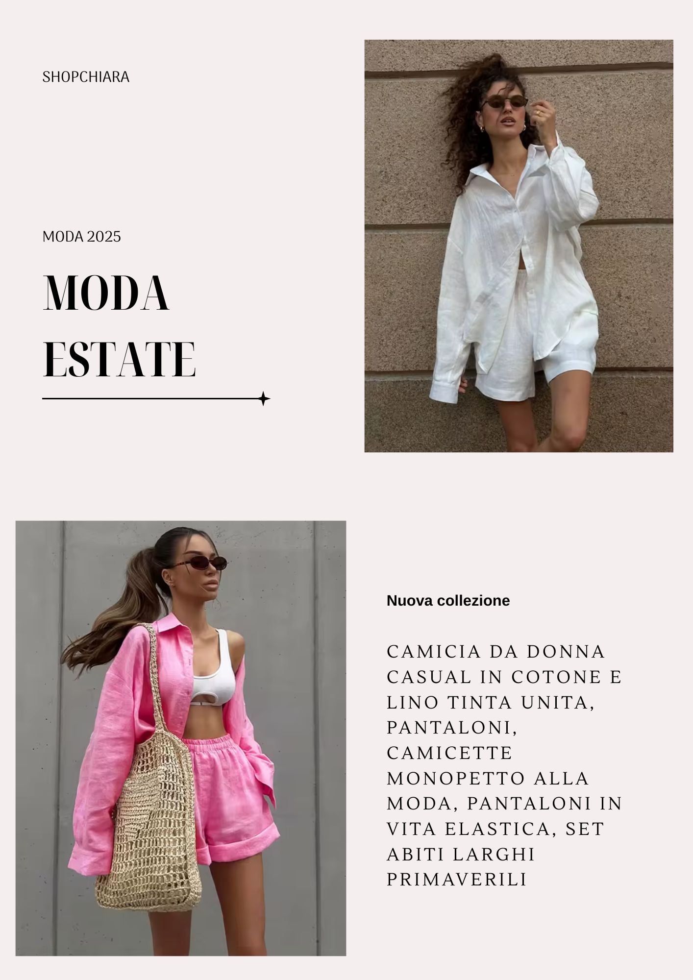 COMPLETO ESTIVO DONNA