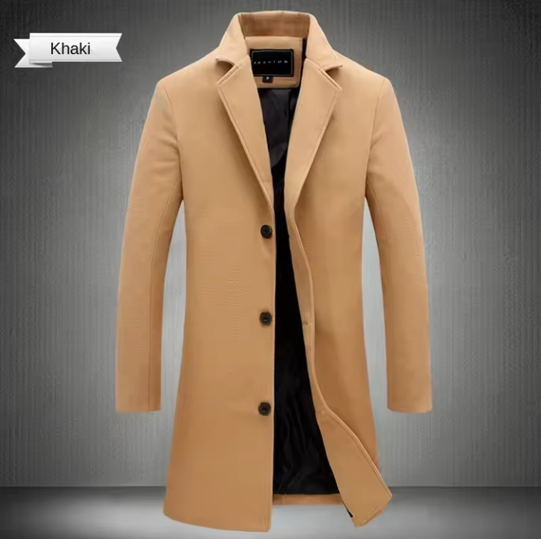 Cappotto lungo uomo