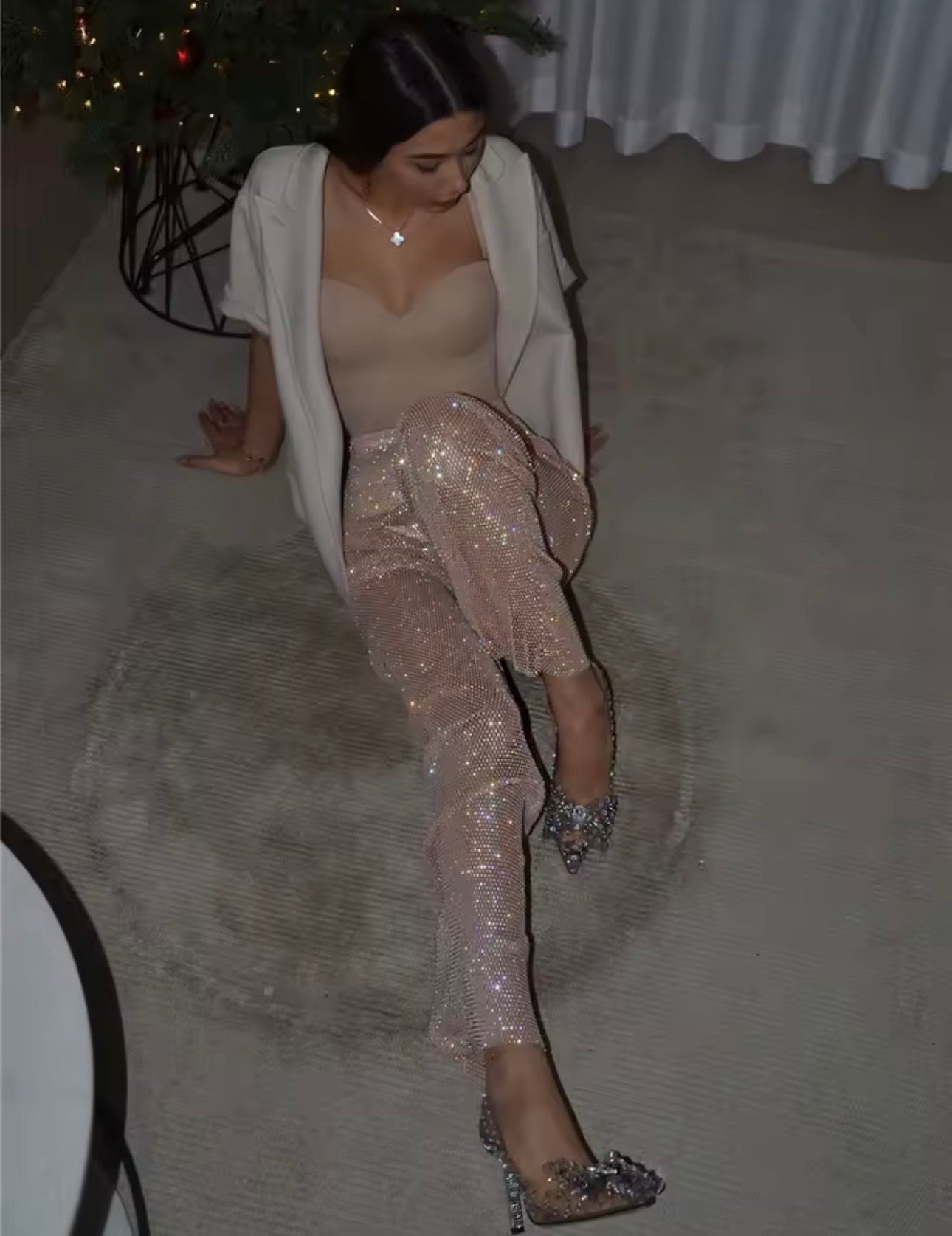 Pantaloni da festa in discoteca