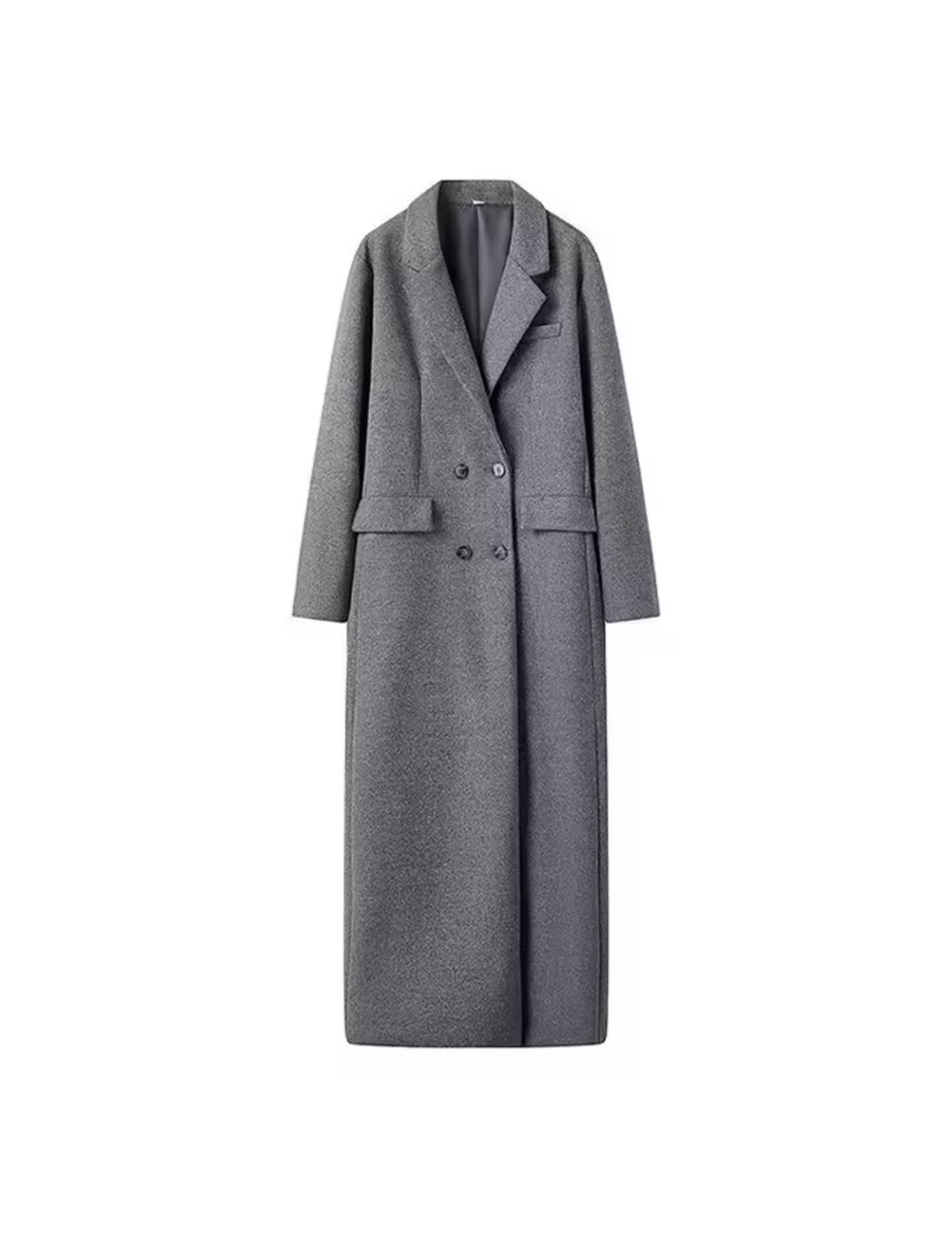 Cappotto lungo giacca a vento misto