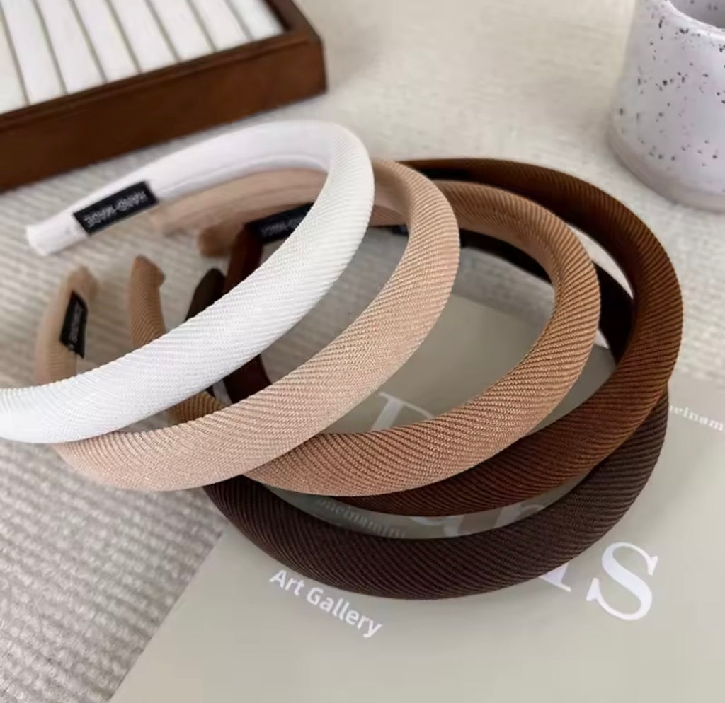 Fasce per capelli gessate