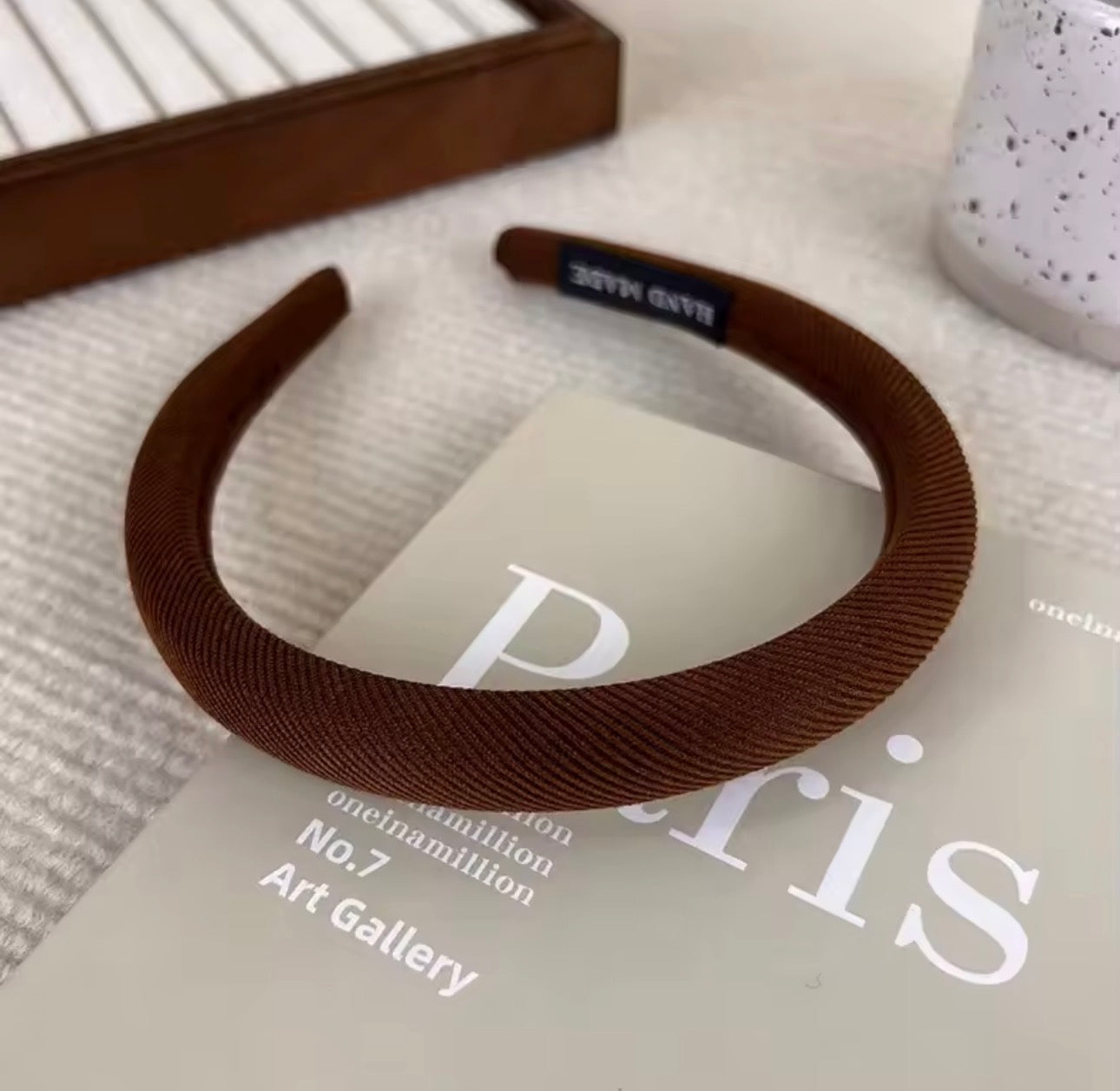 Fasce per capelli gessate