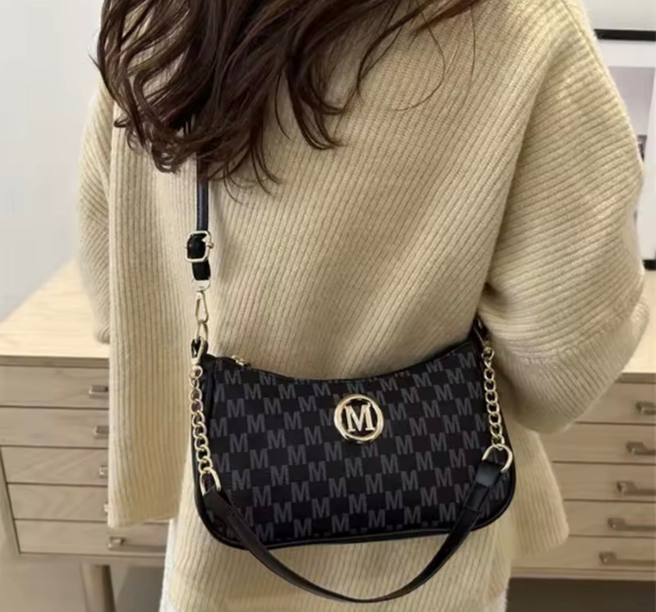 Vintage Style Handbag Crossbody Bag