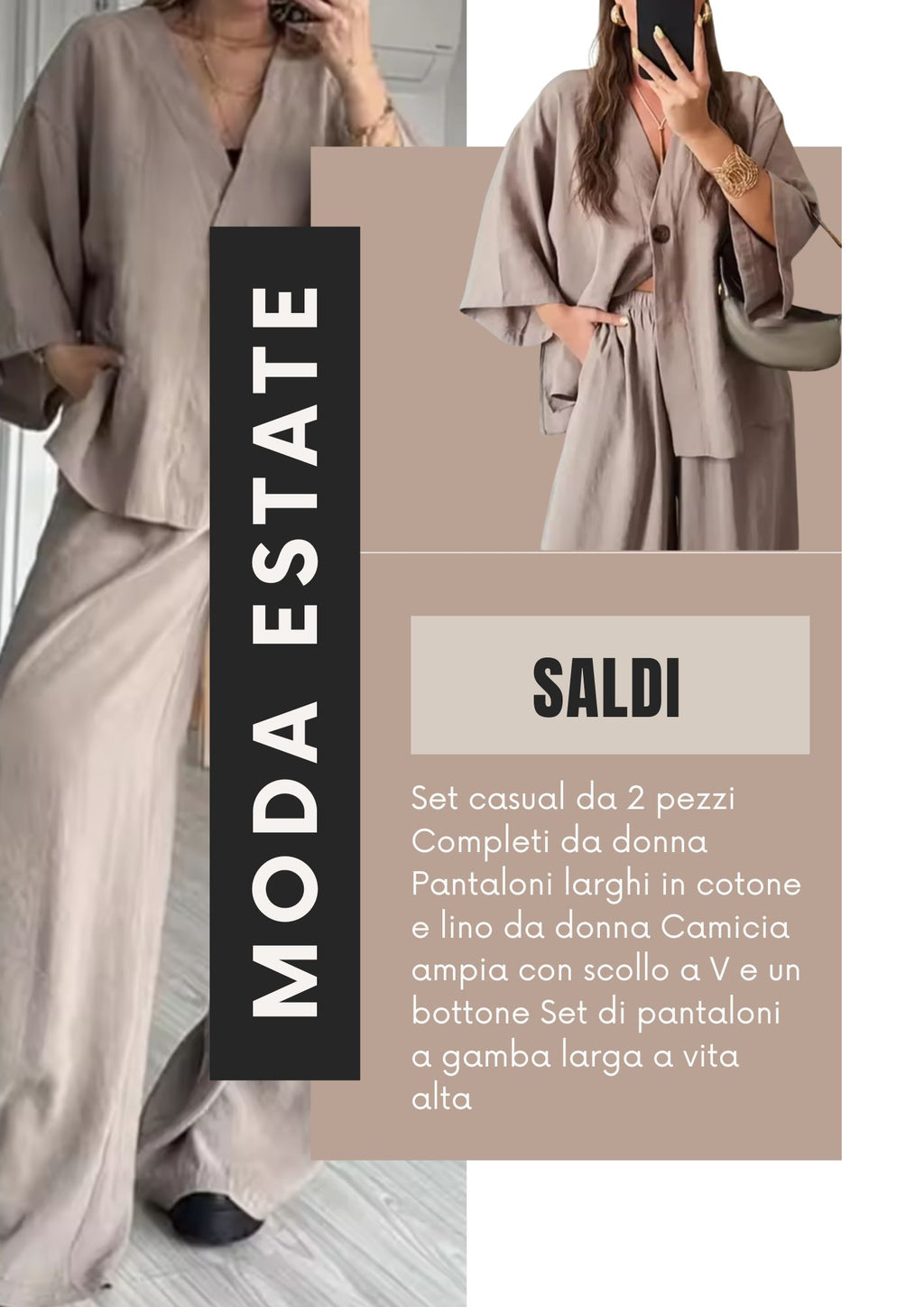 SET CASUAL MODA ESTATE