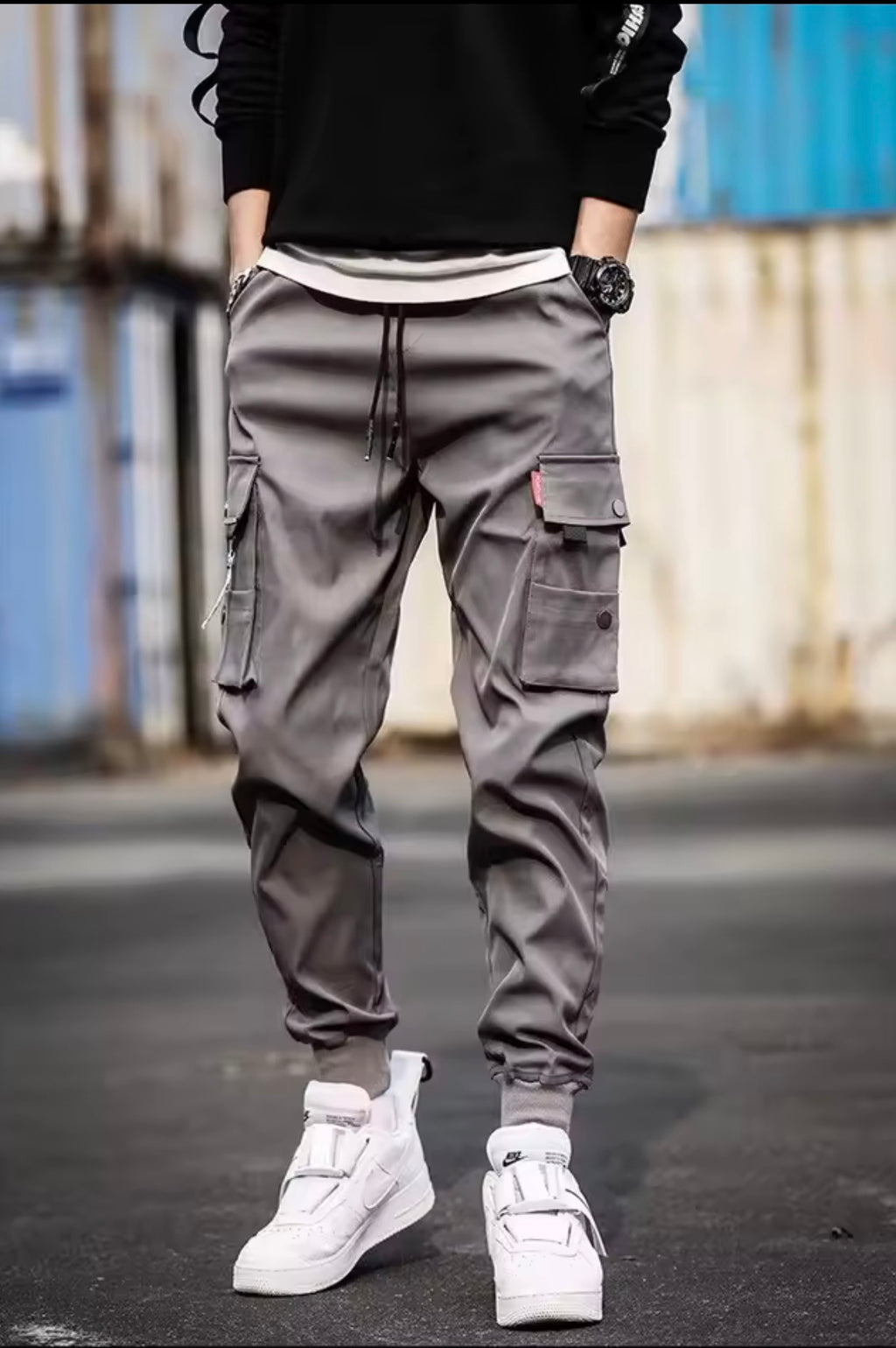 Pantaloni cargo uomo