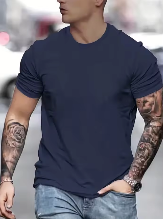 T-shirt in cotone da uomo