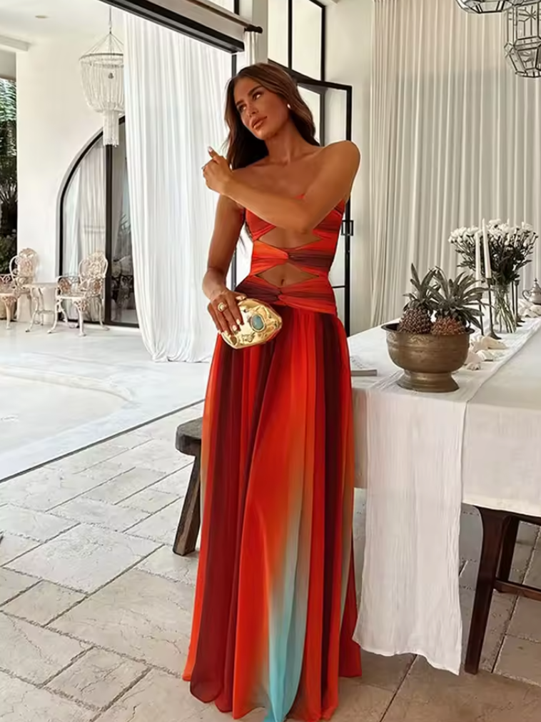 Abito lungo elegante estivo