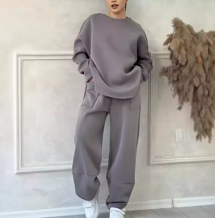 Set di pantaloni a due pezzi Felpe a maniche lunghe