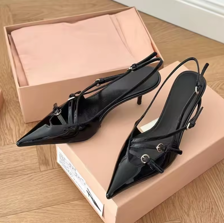 Scarpe con tacco skinny