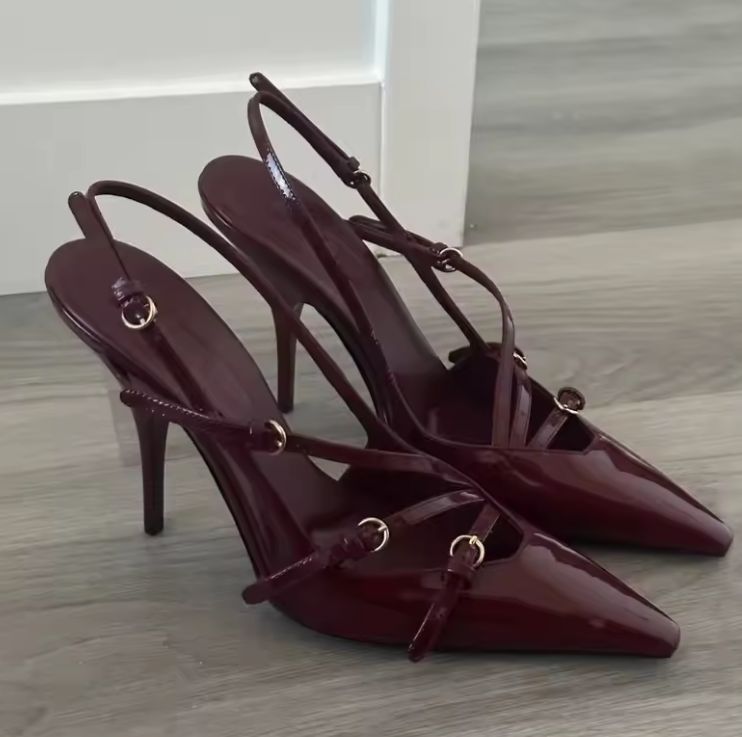 Scarpe con tacco skinny