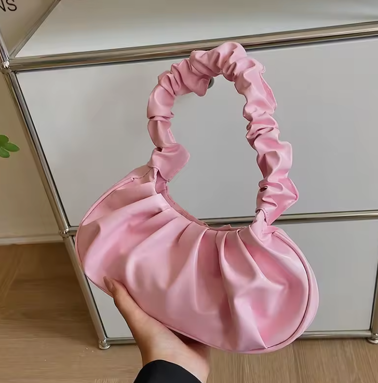 Borse a tracolla pieghettate alla moda
