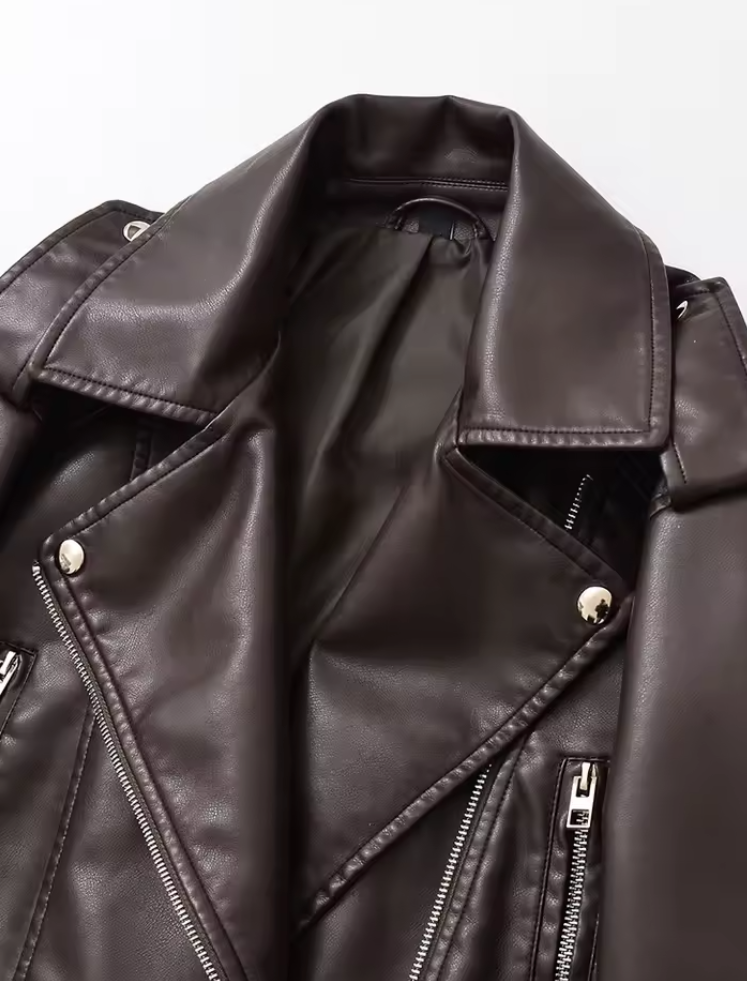 Giacca in pelle