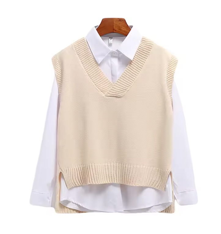 Maglione da donna gilet