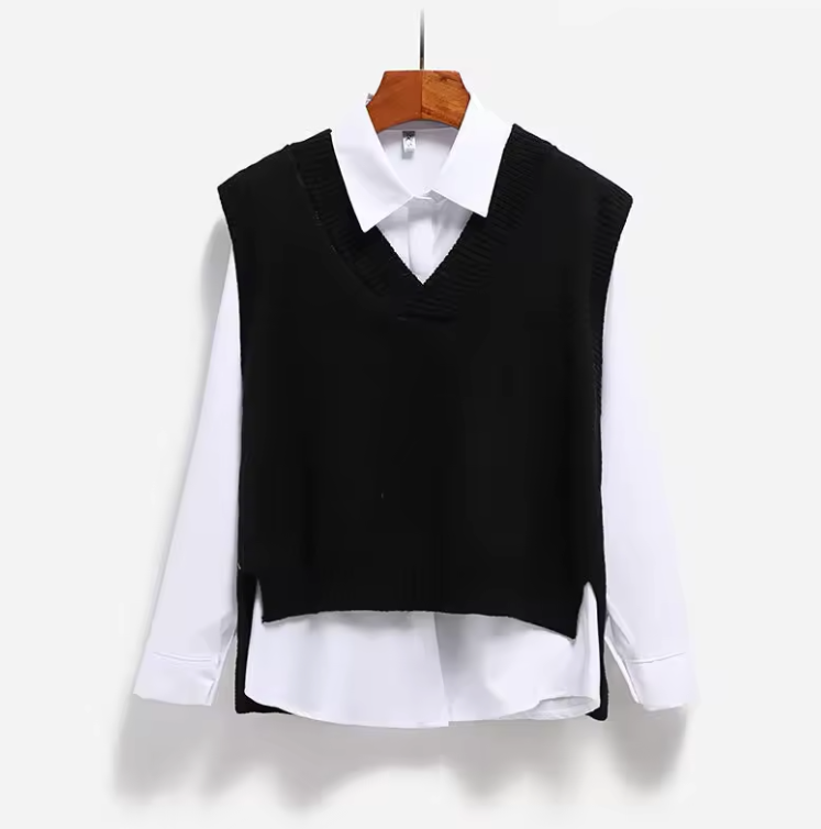 Maglione da donna gilet