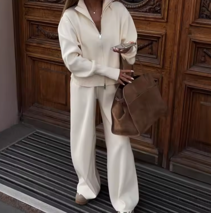 Set da due pezzi elegante autunno inverno