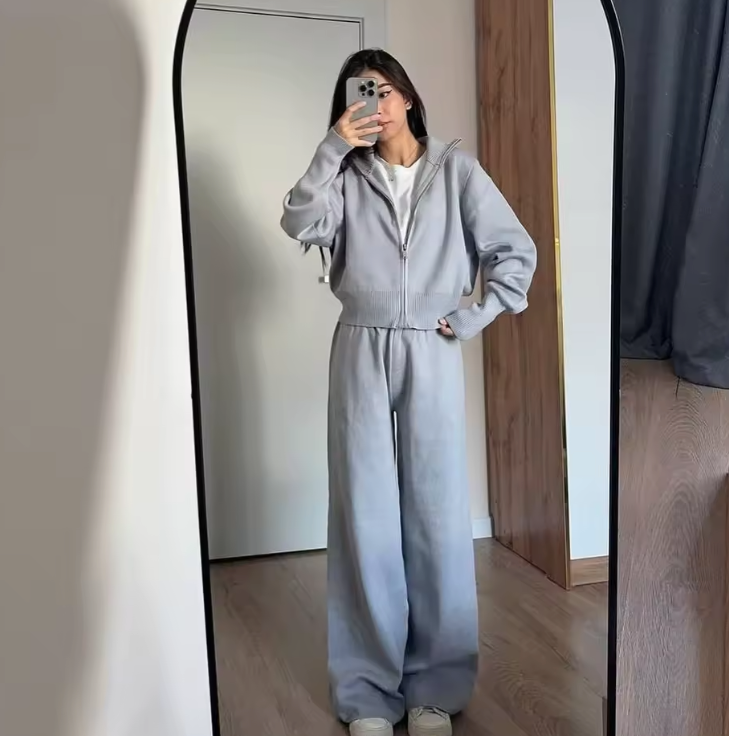 Set da due pezzi elegante autunno inverno