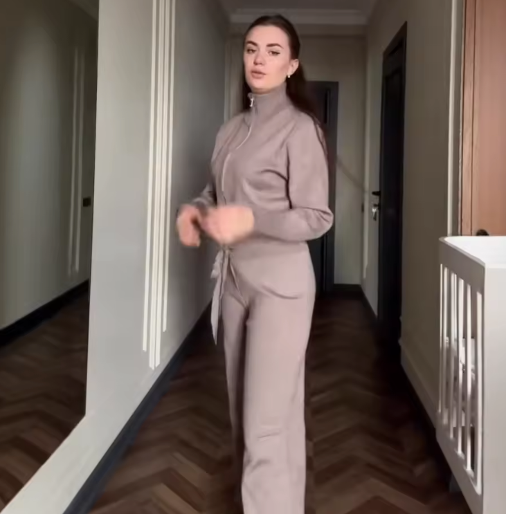 Set da due pezzi elegante autunno inverno