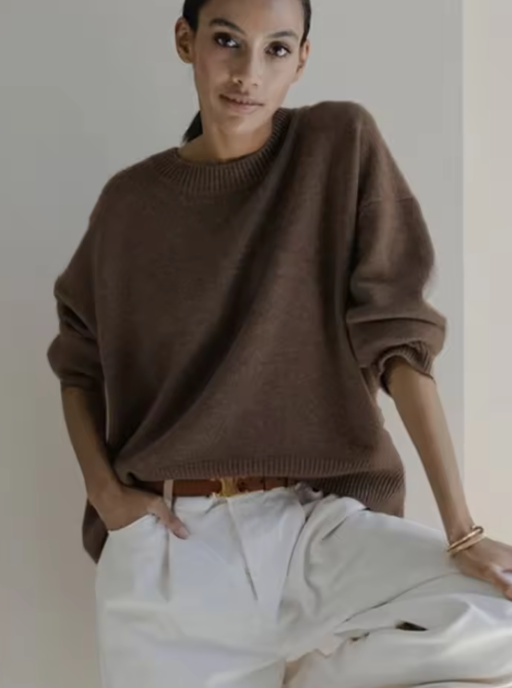 Pullover da donna lavorato a maglia