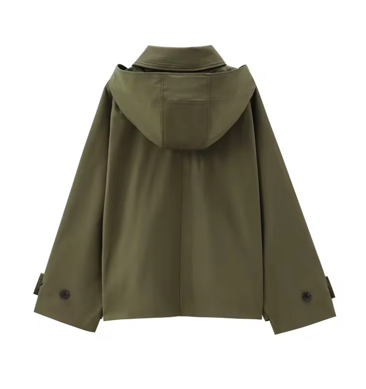 Cappuccio GiubbottiVerde Caldo Inverno