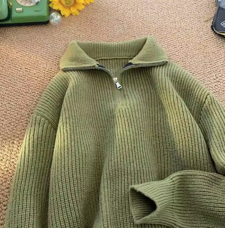 Maglione lavorato a maglia da uomo