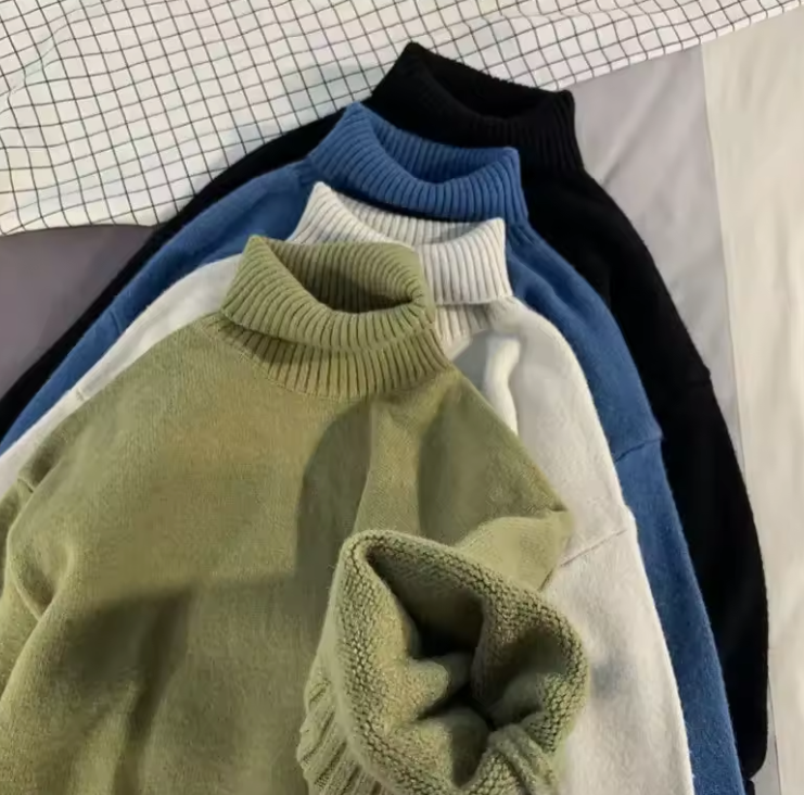 Maglione polo/vita stile coreano