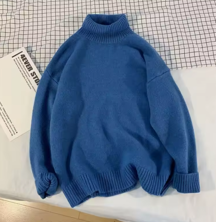 Maglione polo/vita stile coreano