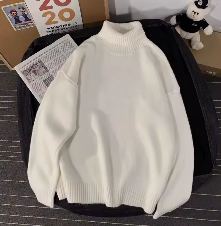 Maglione polo/vita stile coreano