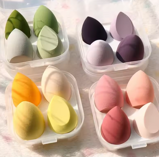 4 pezzi di spugna per trucco