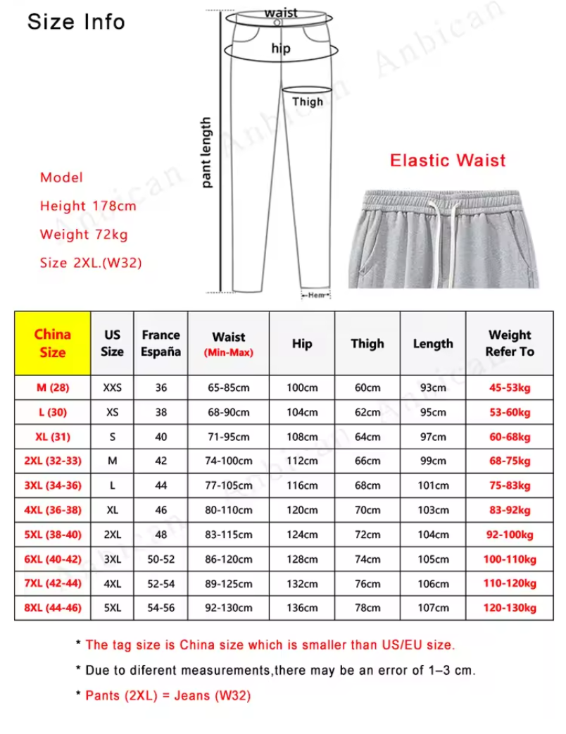 Pantaloni sportivi da uomo